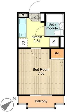 シンフォニーFujiの物件間取画像